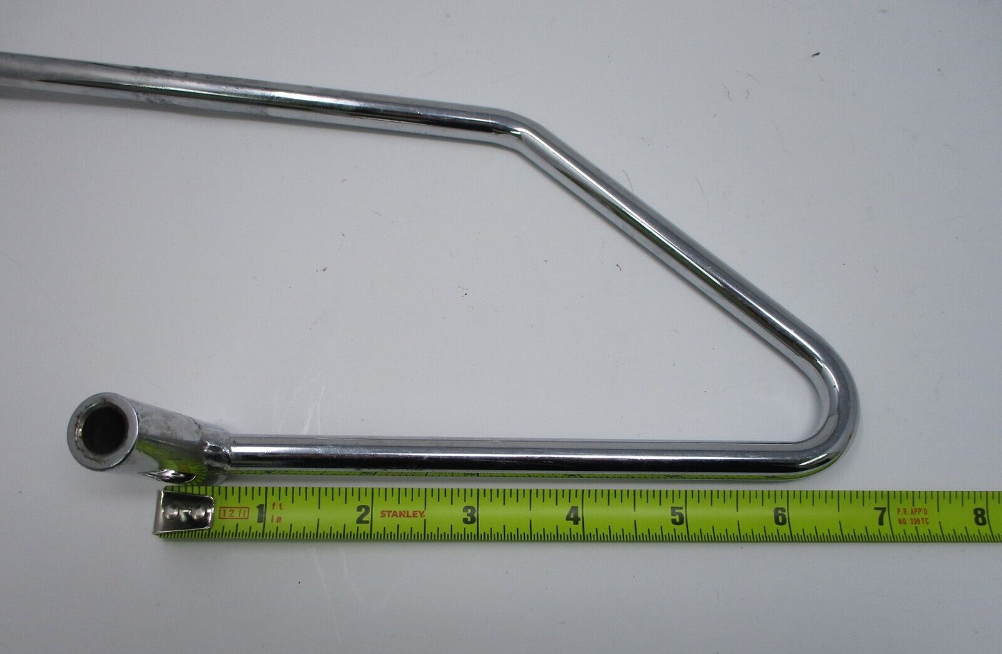 Unbranded Chrome Throw Over Saddlebag Guard  (5 3/4" Between Holes) PFX2270