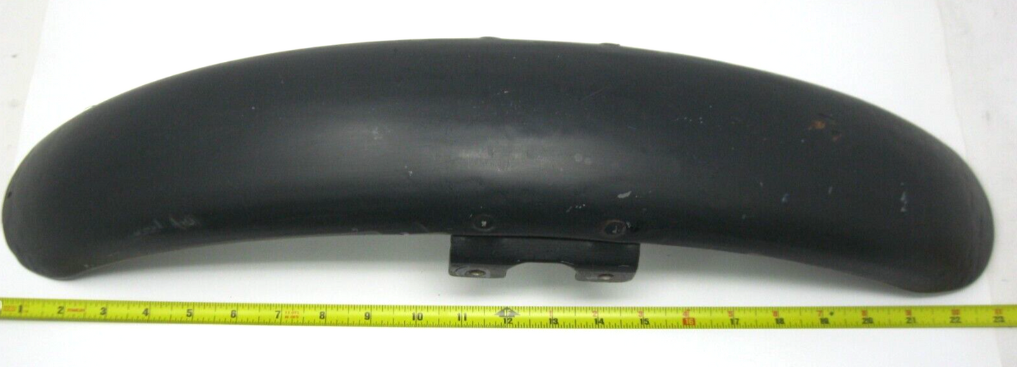 Unbranded Black Front Fender for 21" Front Wheel. See Measurements for Fitment.