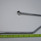 Unbranded Chrome Throw Over Saddlebag Guard  (5 3/4" Between Holes) PFX2271