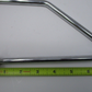 Unbranded Chrome Throw Over Saddlebag Guard  (5 3/4" Between Holes) PFX2271