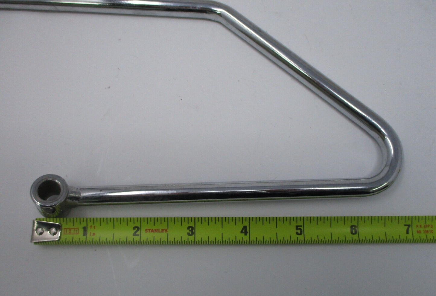 Unbranded Chrome Throw Over Saddlebag Guard  (5 3/4" Between Holes) PFX2271
