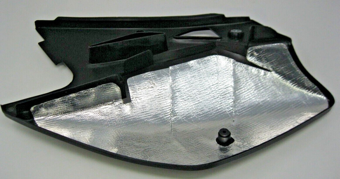 UFO 2006-08 Kawasaki KX450F Side Panels Black KA03771-001