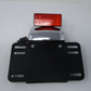 Vivid Black License Plate Assembly Fits Touring Screamin' Eagle '14-'22 60914-09