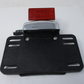 Vivid Black License Plate Assembly Fits Touring Screamin' Eagle '14-'22 60914-09