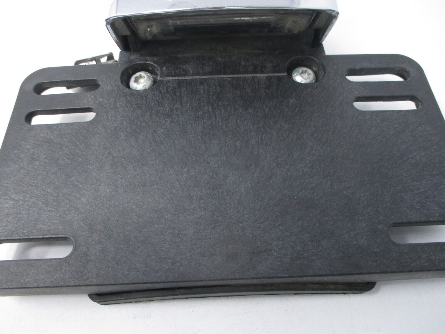 Vivid Black License Plate Assembly Fits Touring Screamin' Eagle '14-'22 60914-09