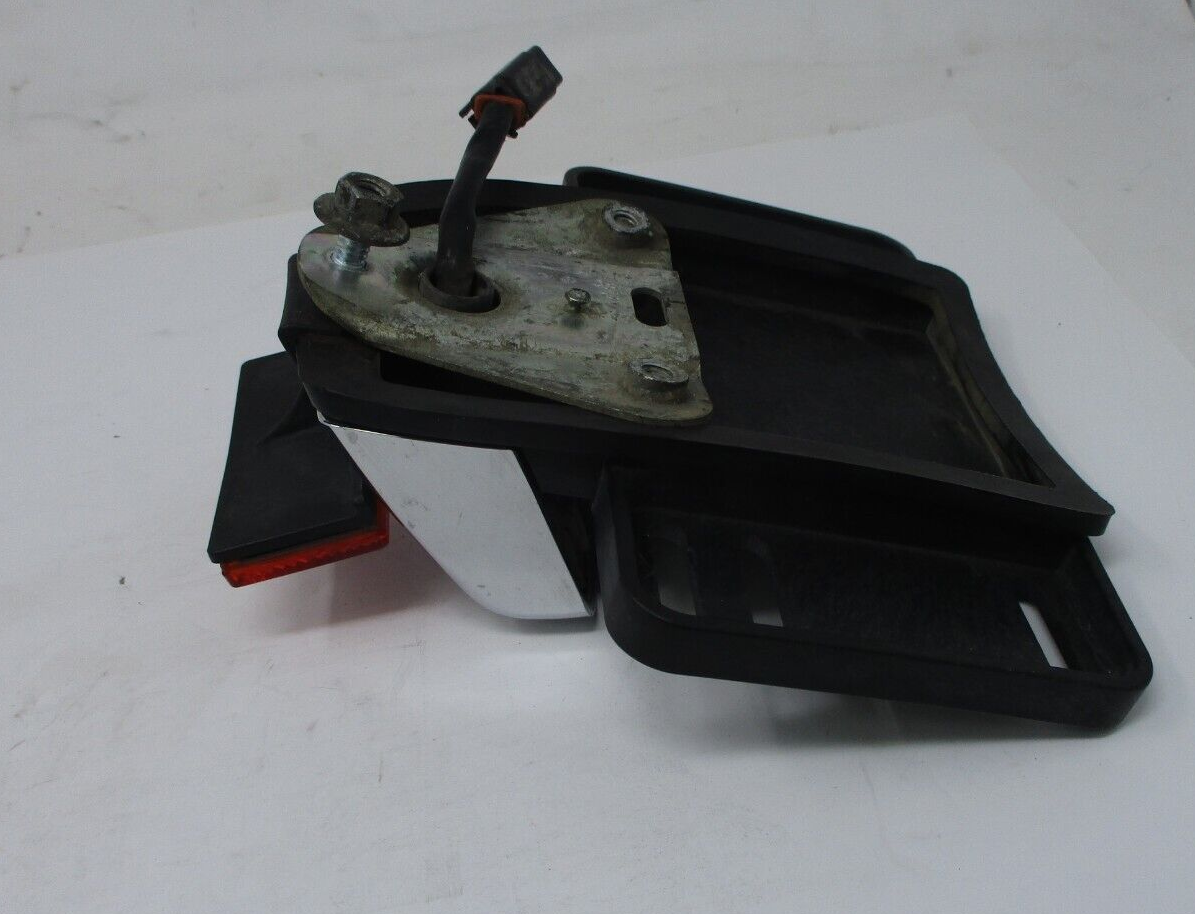 Vivid Black License Plate Assembly Fits Touring Screamin' Eagle '14-'22 60914-09