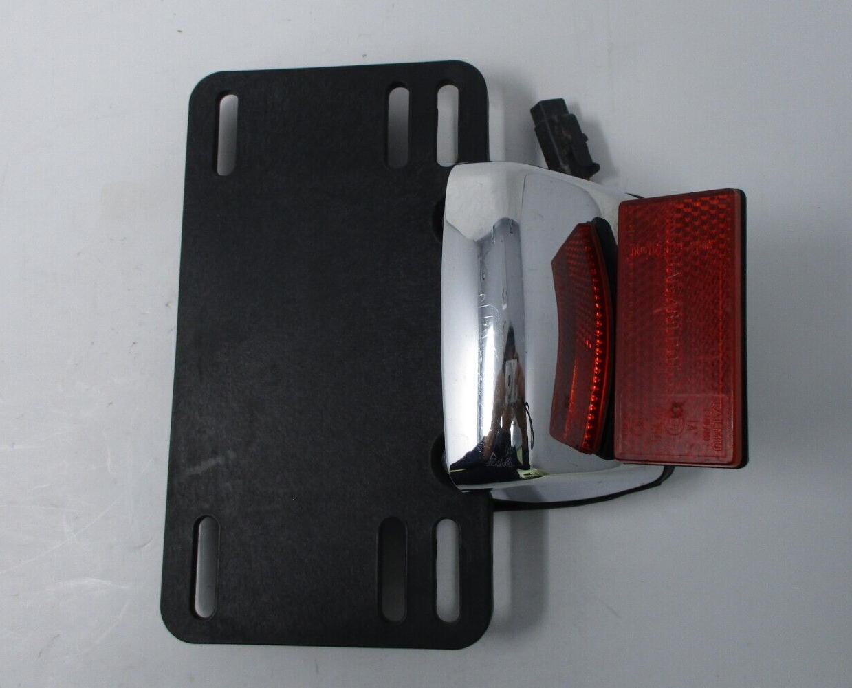 Vivid Black License Plate Assembly Fits Touring Screamin' Eagle '14-'22 60914-09