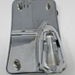 Unbranded Chrome Side Mount License Plate with Light