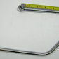 Unbranded Chrome Left Side Throw Over Saddlebag Guard (6-3/8" Between Holes)