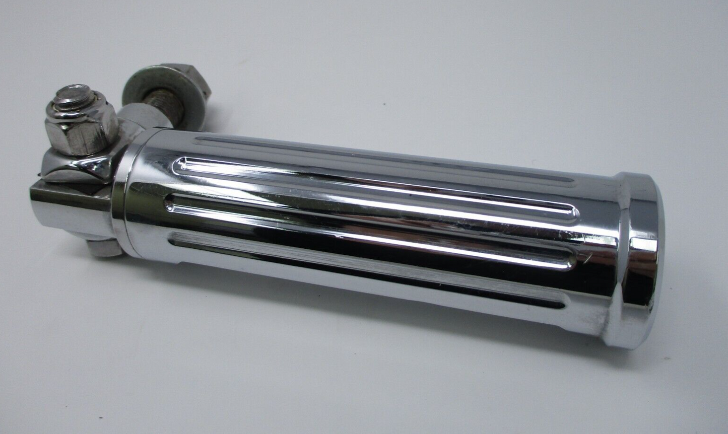 V-Twin Chrome Ball Milled Footpeg Single Unit Only 27-0720