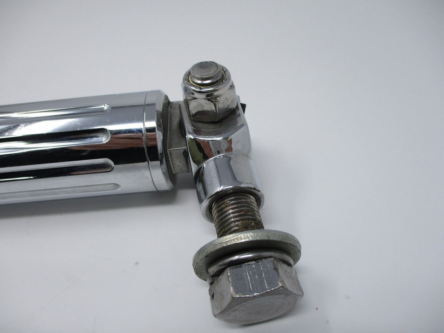 V-Twin Chrome Ball Milled Footpeg Single Unit Only 27-0720