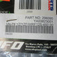 UFO Plastic YZ/YZF 125-450 Front Number Plate Black 00-05 296090