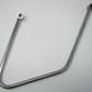 Unbranded Chrome Right Side Throw Over Saddlebag Guard (7.75" Between Holes)