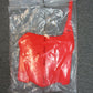 UFO Plastic CRF 250-450 Front Number Plate Red 4629