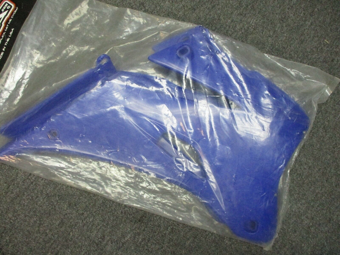 Yamaha YZ250/450F 2006-2008 Blue Radiator Shrouds By Cycra 1775-62