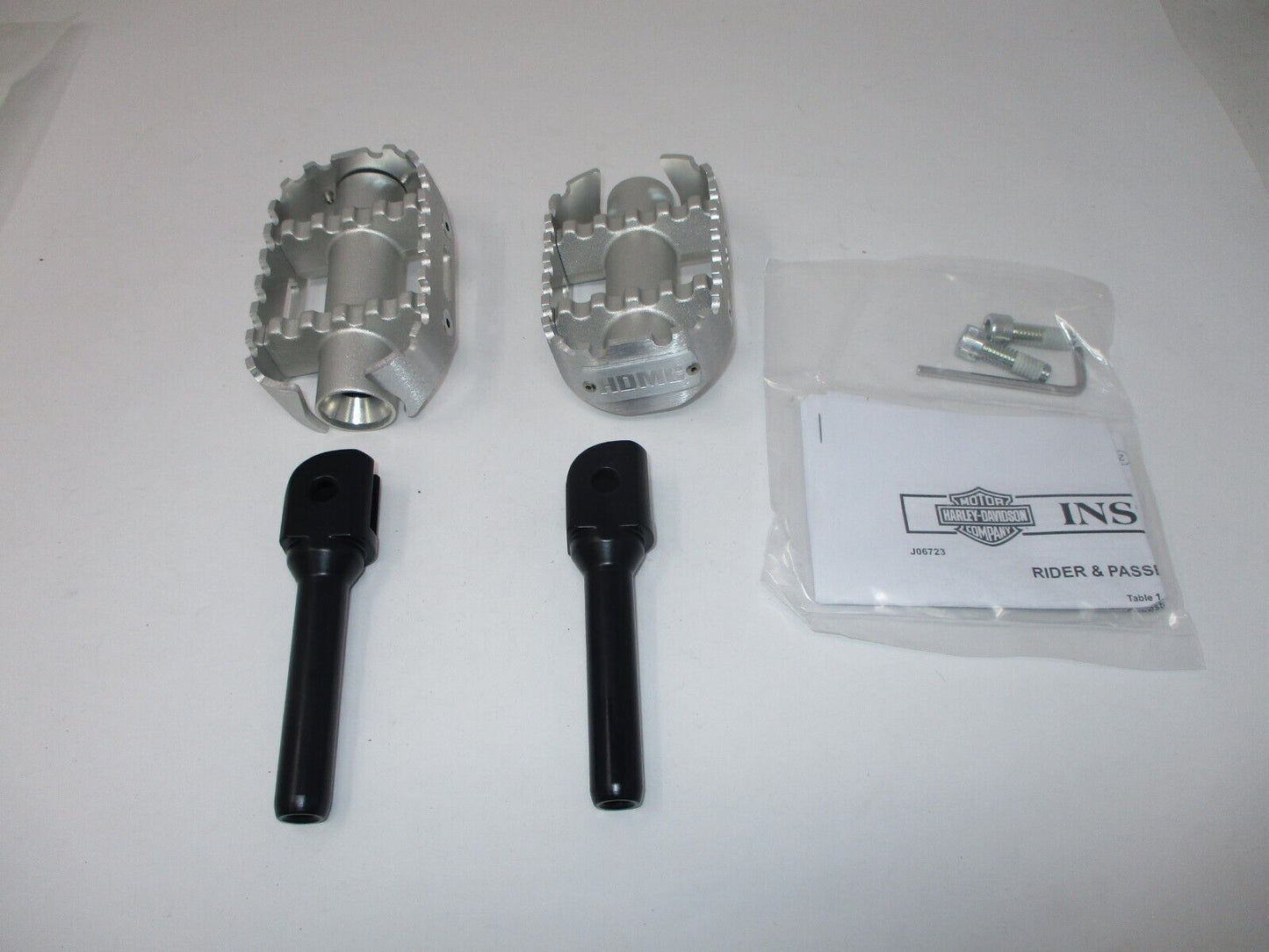 Harley-Davidson  80 Grit Rider Foot Peg Aluminum RAW 50501390