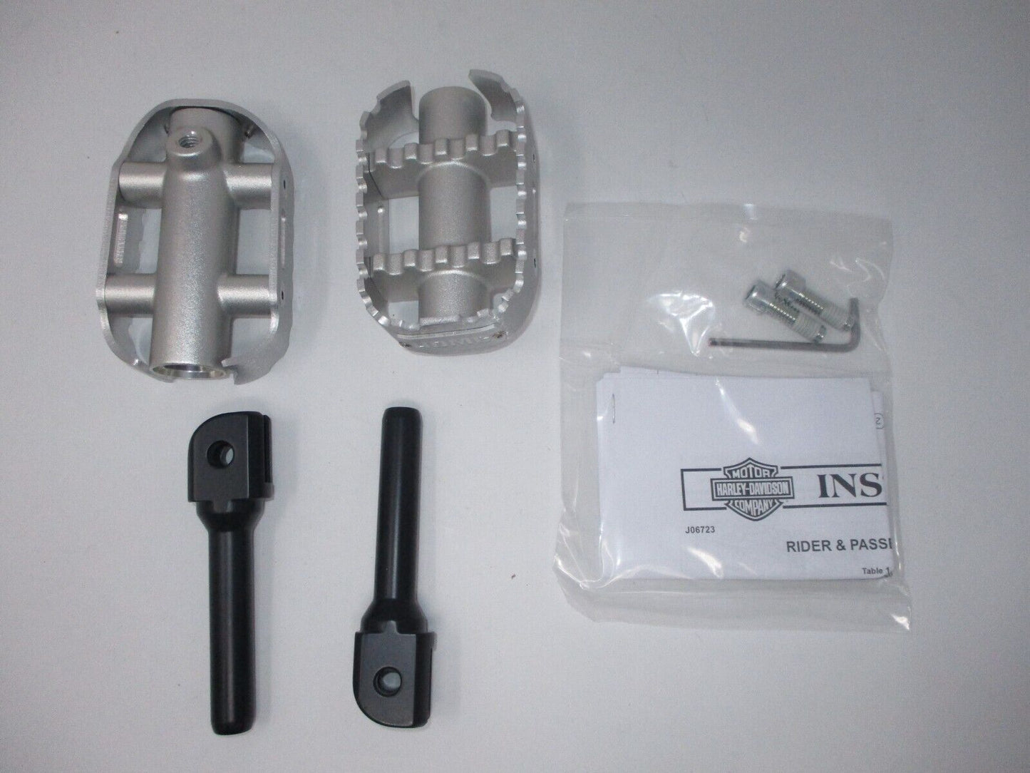 Harley-Davidson  80 Grit Rider Foot Peg Aluminum RAW 50501390