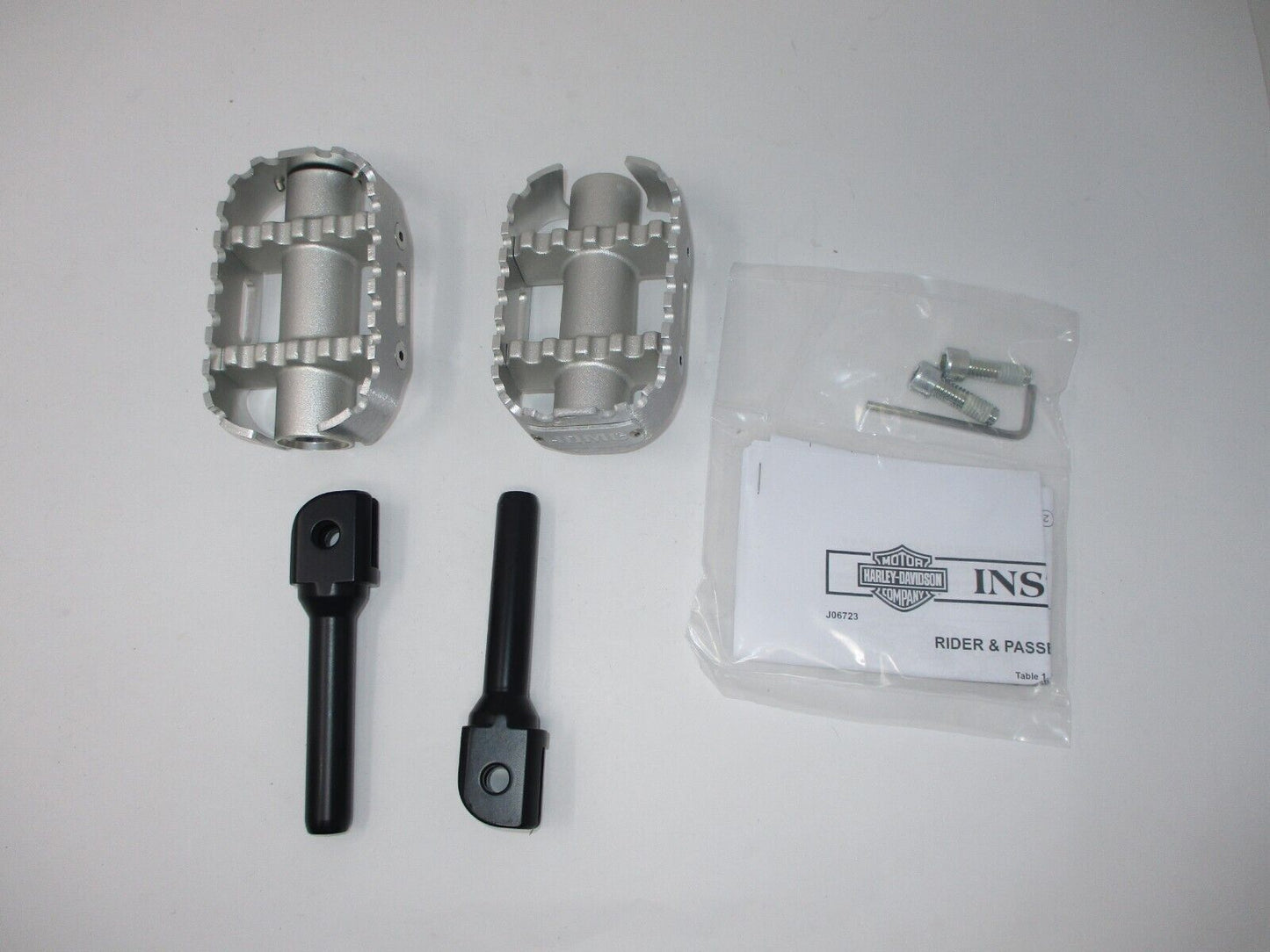 Harley-Davidson  80 Grit Rider Foot Peg Aluminum RAW 50501390