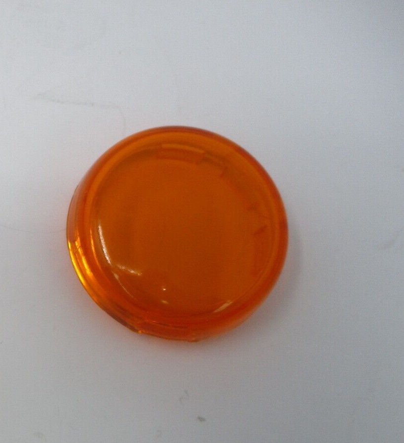 Harley-Davidson OEM Bullet Amber Turn Signal Lens Single Unit 68973-00