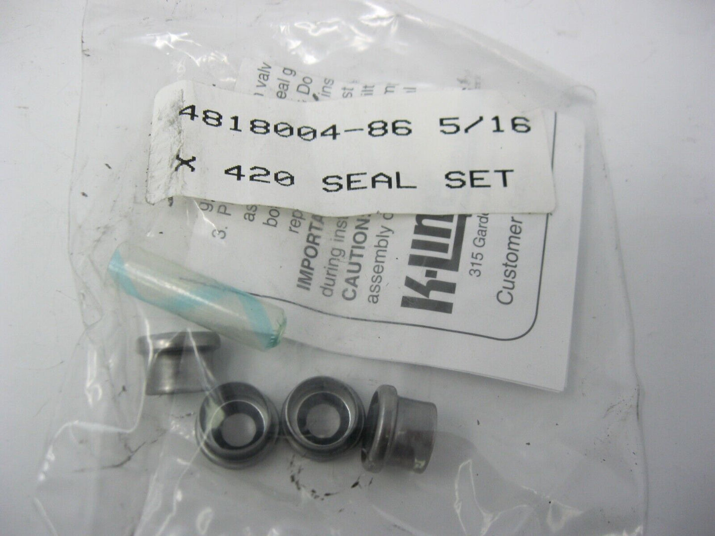 K-Line 5/16"x420 Valve Stem Seals for Harley-Davidson 481800-86