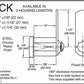 SPAENAUR CAM LOCK MODEL - 096-039