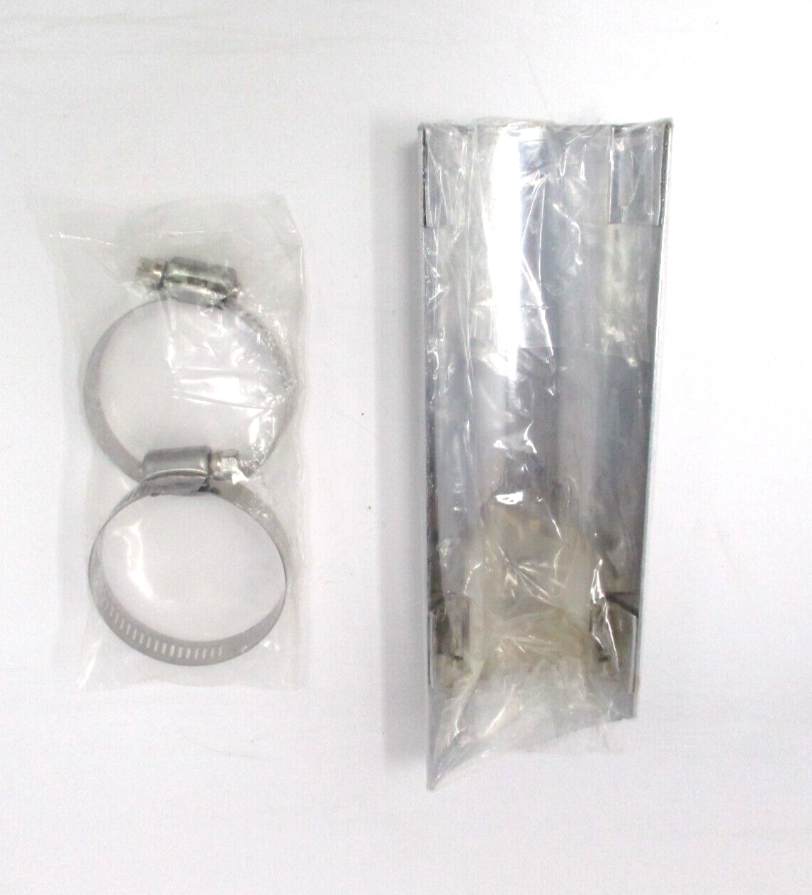 Chrome 8" Lower Y-Joint Heat Shield  65565-70A Harley Shovelhead 70-84 V-Twin