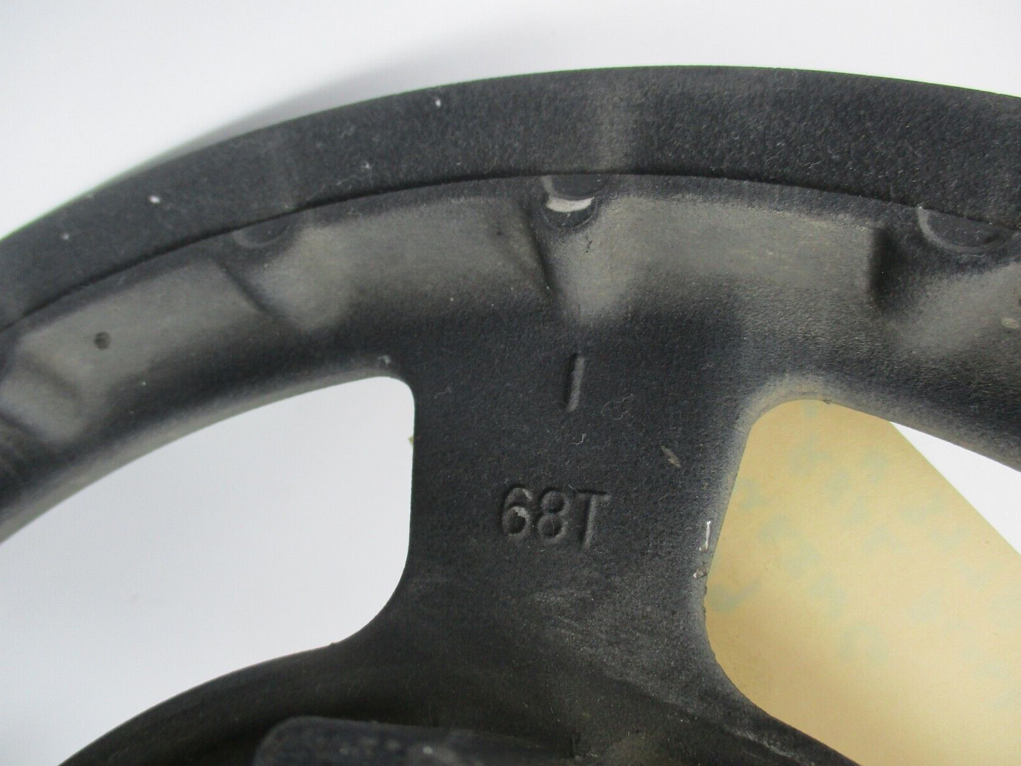 Harley-Davidson Rear Drive Belt Pulley 68T  Black 40217-09  37781-09