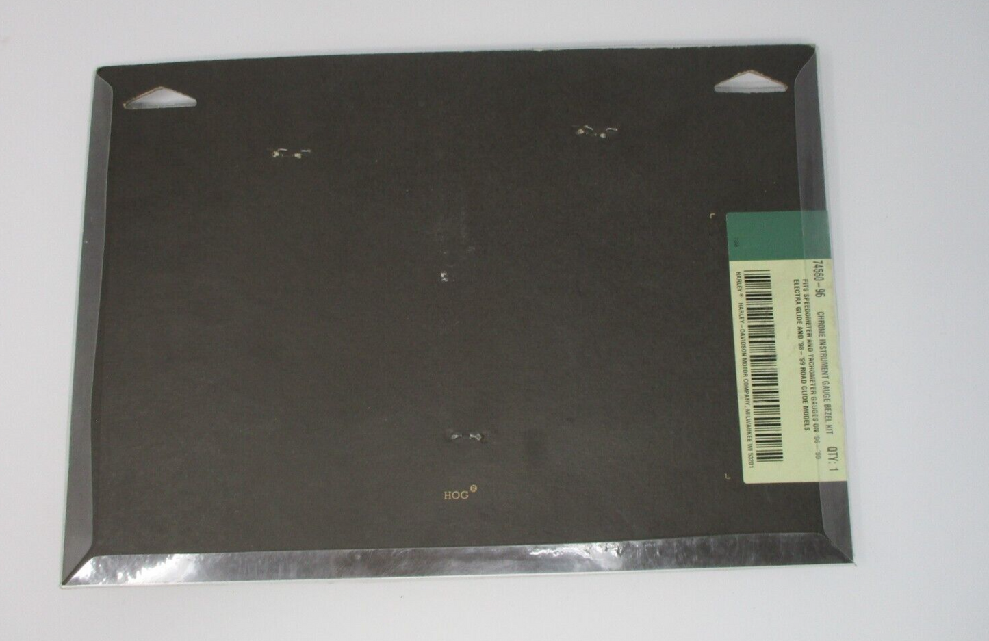Harley Davidson OEM Chrome Bezel Gauge Kit 96-99 FLH's & 98-99 FLTR's 74560-96