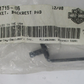 Harley-Davidson Gloss Black  Backrest Bracket  1.5" x 1.5" 51715-06