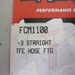 AEROQUIP FCM1100 - STRAIGHT TFE HOSE COMPRESSION FITTING FCM1100