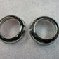 Harley Davidson OEM Chrome Billet Front Fork Slider Dust Covers 45153-03 50/70mm