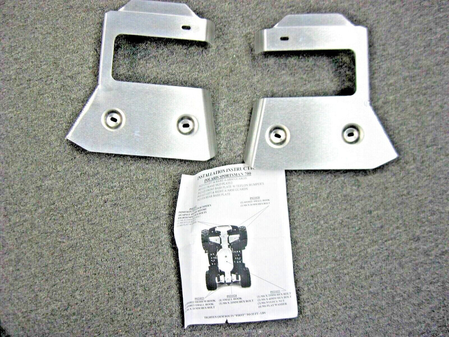 ProArmor Rear A-Arm Armor for 2002 Polaris Sportsman 700   P021023NF