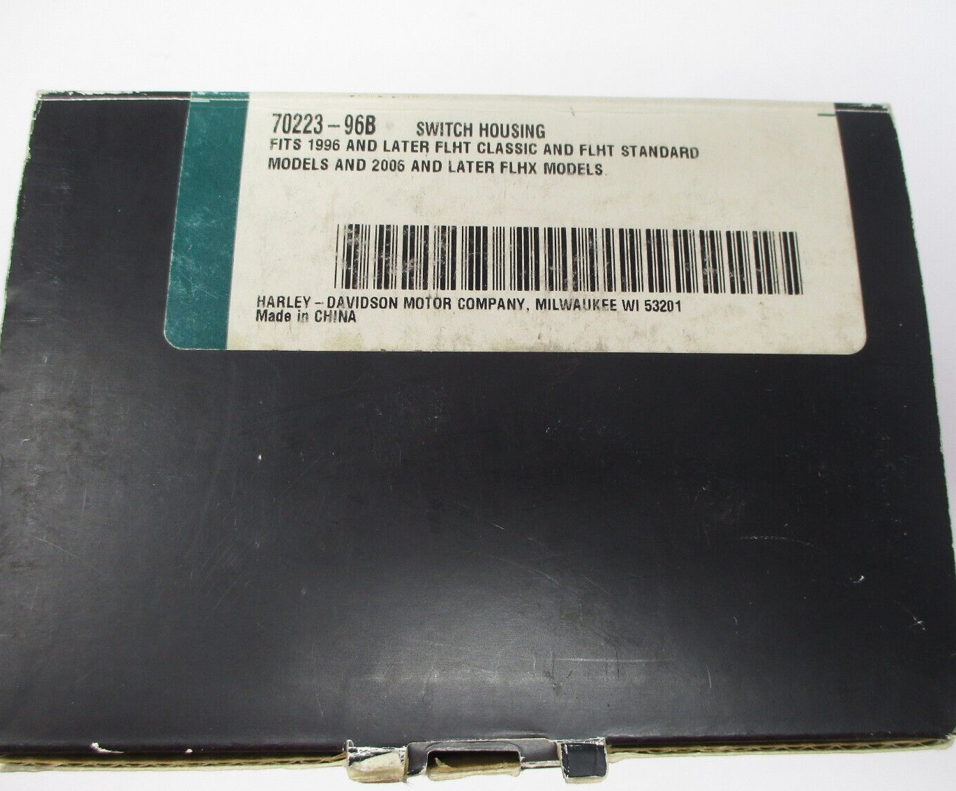 Harley-Davidson Chrome Handlebar Switch Housing Kit  70223-96B