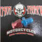 GALFER BLUE AND RED ALUMINUM 10x1.25 FIXED STRAIGHT MALE SHORT FITTING 139442
