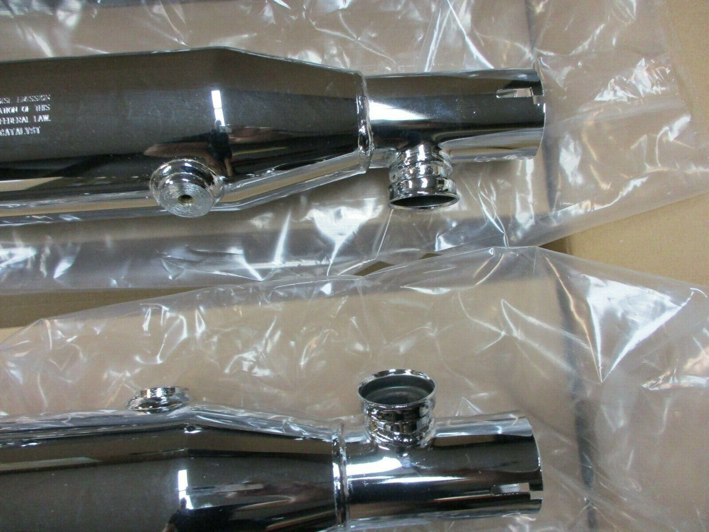 Harley Davidson OEM FXSTI Softail Shorty-Dual Muffler Slip-On Kit 80422-06