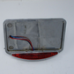 Side Mount Chrome License Plate with  Slice Lamp for Harley Davidson