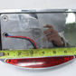 Side Mount Chrome License Plate with  Slice Lamp for Harley Davidson