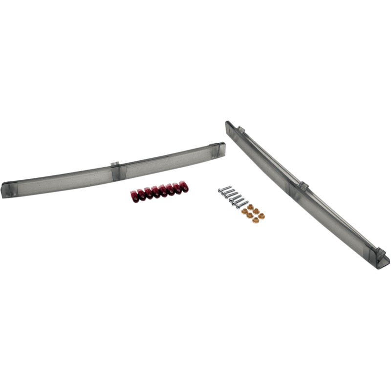 Drag Specialties Tour Pack 79-95 Side Light Smoked Lens Kit/Red Lights 2040-0304