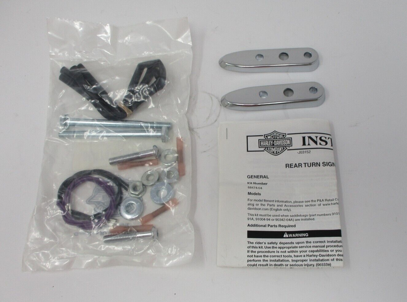 Harley-Davidson Directional Relocation Kit 68474-04A