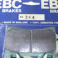 EBC Brakes® Sprint Formula FA244
