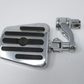 Harley-Davidson Chrome & Rubber Mini Footboard with Mount RH 50451-09