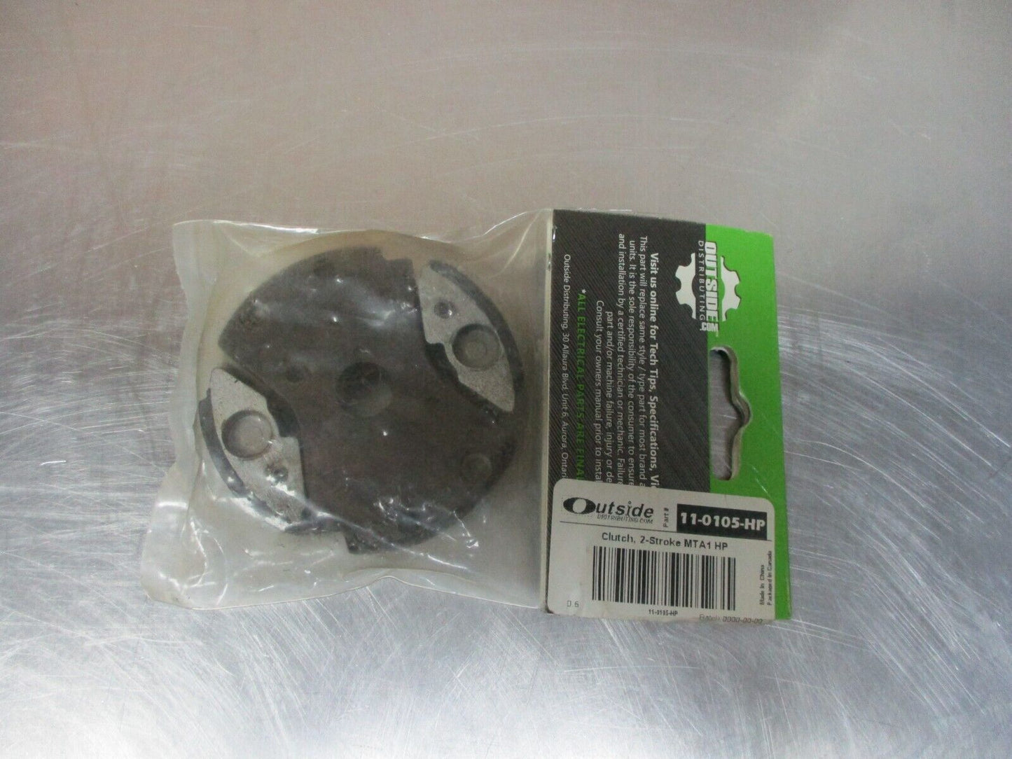 Outside Distributing Clutch, 2-Stroke, 2 Leaf HP 11-0106-HP