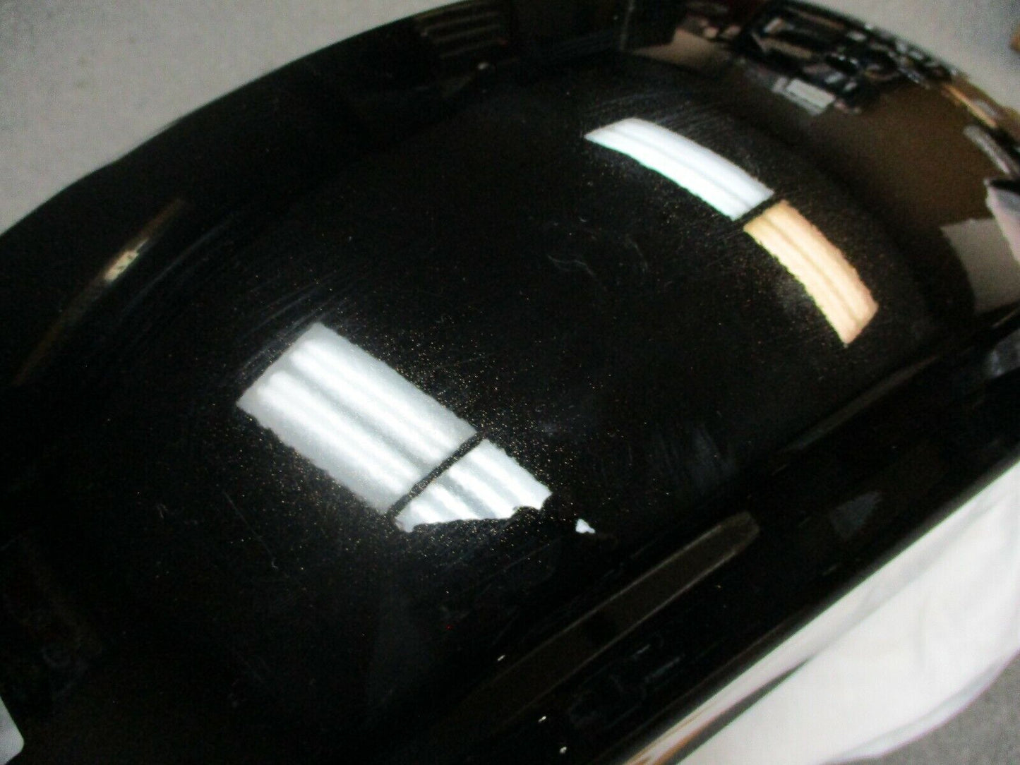Harley Davidson OEM FLHX Rear Fender Black W/Gold Flake 59731-09