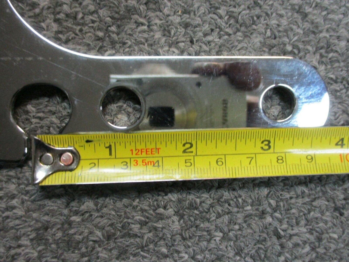 Harley-Davidson FXST Left Rear Chrome Back Rest Bracket