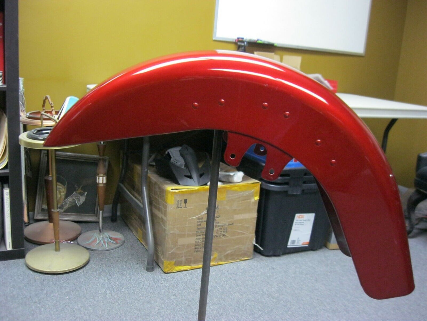 Harley-Davidson CVO FLSTSE Crimson Red Sunglo Front Fender 59962-10DDT