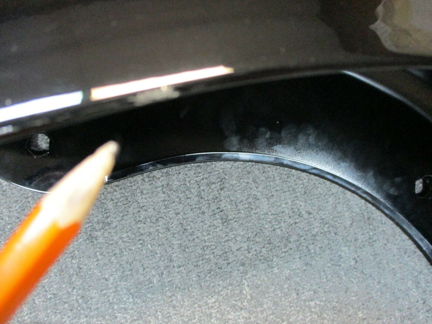 Harley Davidson OEM FLTRXS 59500166DH Rear Fender Vivid Black 14-16