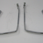 Chrome Saddlebag Support Brackets for Harley-Davidson Unknown Fitment
