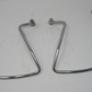 Chrome Saddlebag Support Brackets for Harley-Davidson Unknown Fitment
