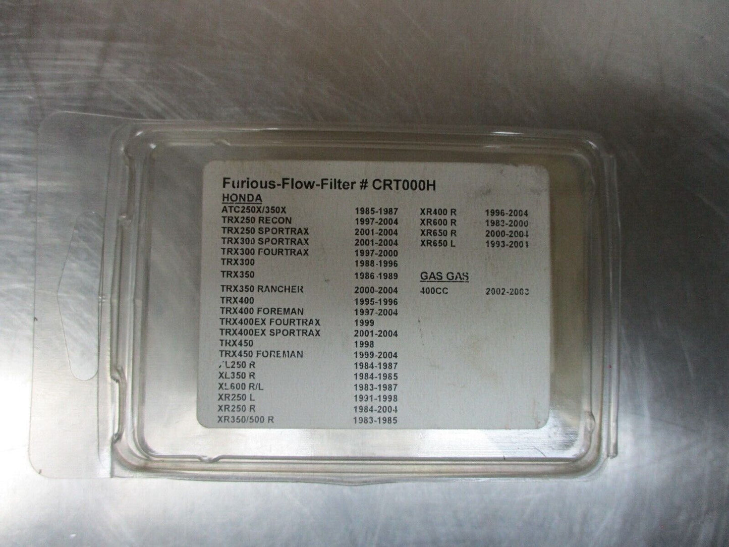 CRT Performance Furious Flow Oil Filter CRT000H
