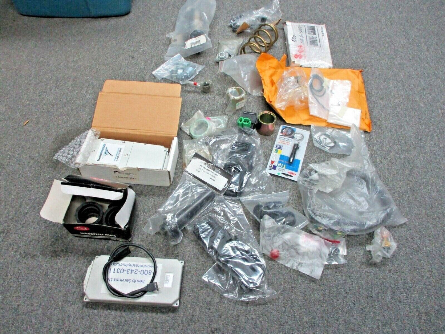 Miscellaneous Collection of Powersports/Motorcycle Parts  JUNK ART steampunk